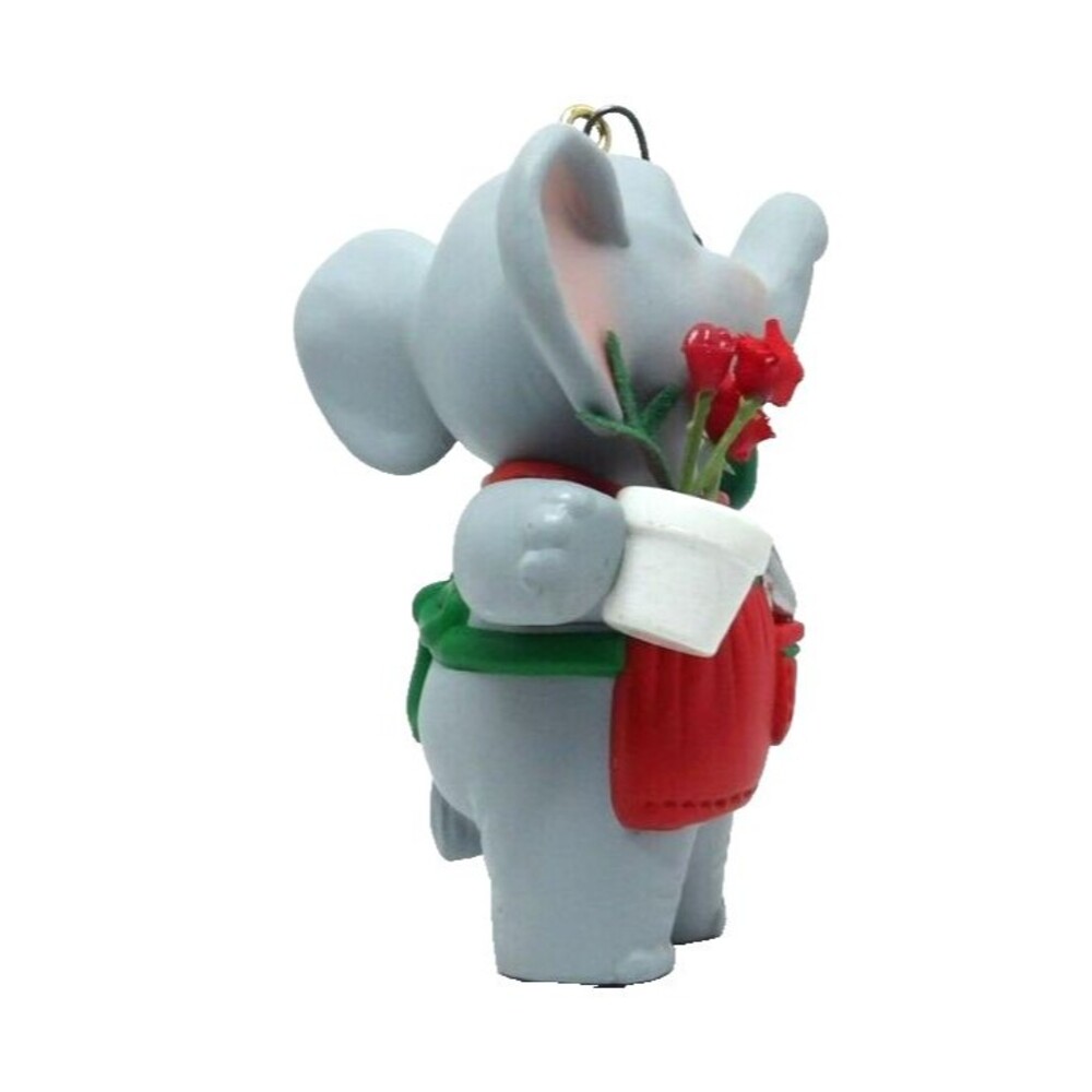 Hallmark Keepsake Ornament 1993 Big On Gardening Elephant Garden Tools Christmas - Picture 4 of 12